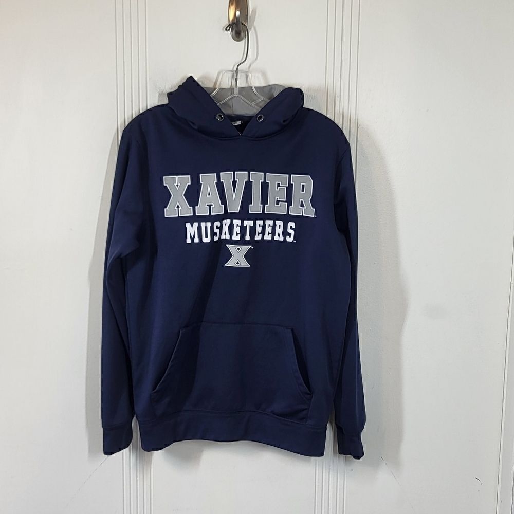 Stadium Athletics Navy Blue Xavier University Hoodie